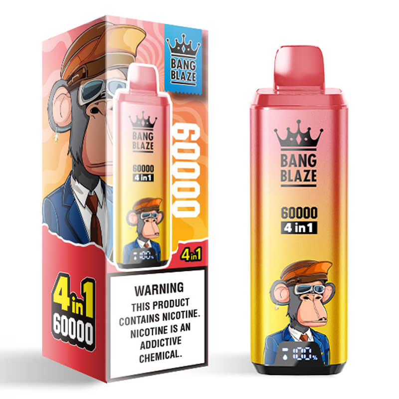 Bang Blaze 60000 Puffs 4in1 Flavor Disposable Vape