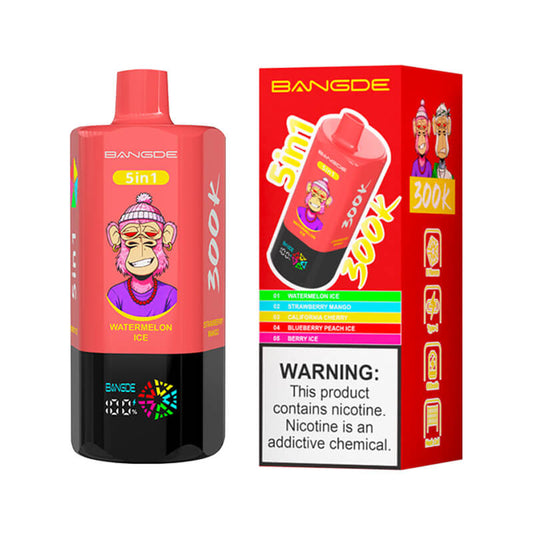 Bang DE 300000 Puffs 5in1 Disposable Vape