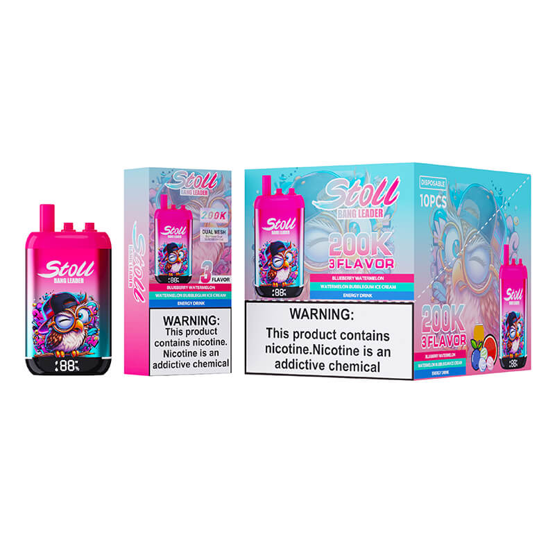 Bang Leader Stoll 200000 Puffs 3in1 Disposable Vape