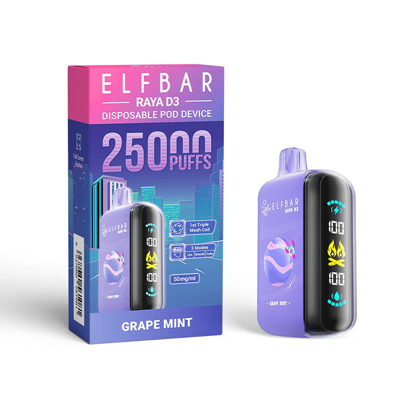 ELFBAR Raya D3 25000 Puffs Disposable Vape