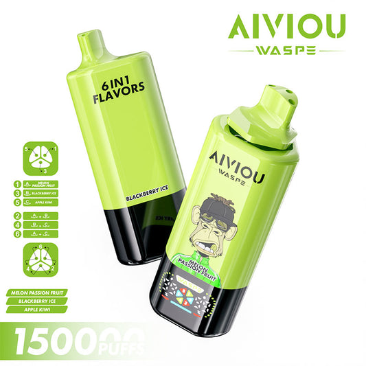 Waspe Aiviou 150000 Puffs 6in1 Disposable Vape