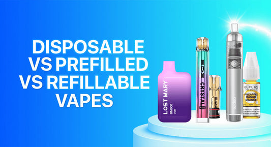 Disposable VS Refillable Vape: Which One Should I Choose?