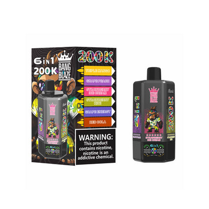 Bang Legend 200000 Puffs 6in1 Disposable Vape