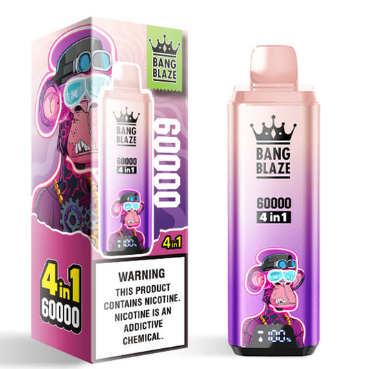 Bang Blaze 60000 Puffs 4in1 Flavor Disposable Vape