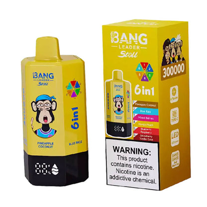 Bang Leader Stoll 300000 Puffs 6in1 Disposable Vape