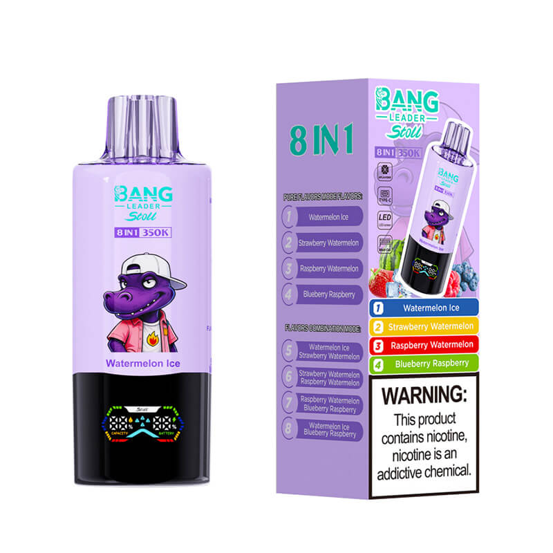 Bang Leader Stoll 350000 Puffs 8 Flavors Disposable Vape