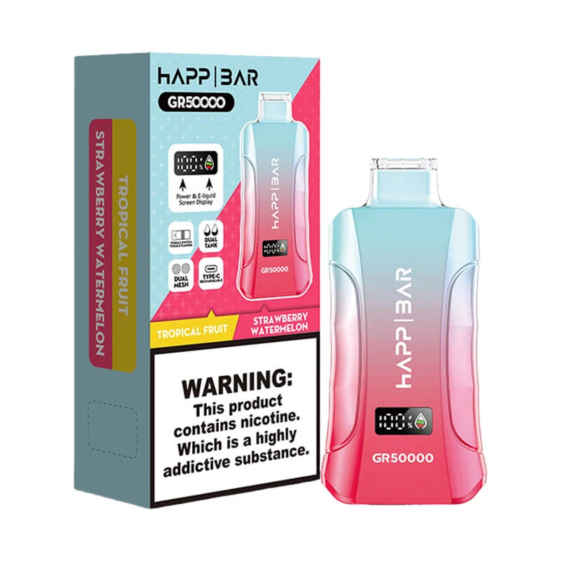 HAPP BAR GR 50000 Puffs Dual Flavor Disposable Vape