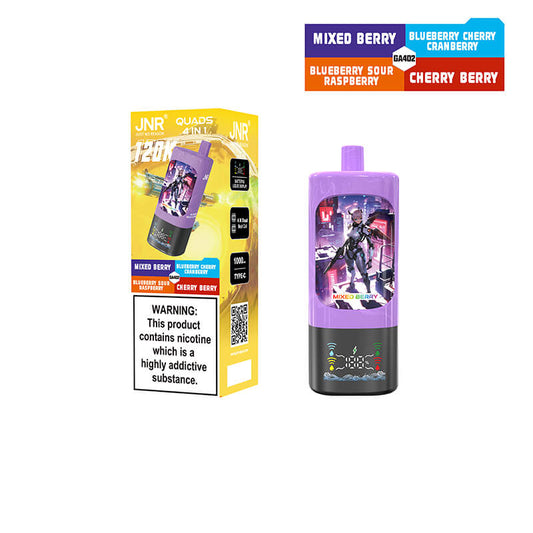 JNR Quads 120000 Puffs 4in1 Disposable Vape