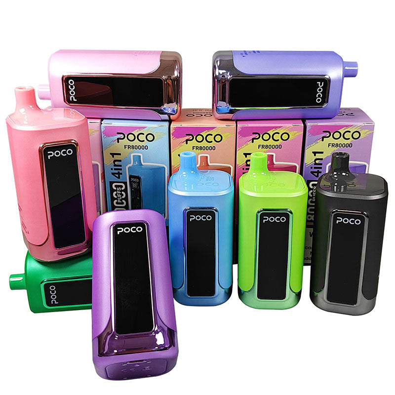 POCO FR80000 Disposable Vape 80000 Puffs 4 Flavors
