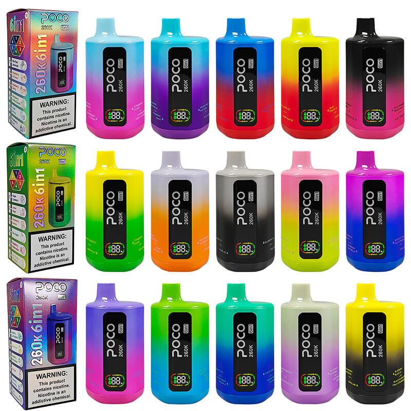 POCO 260K 6in1 260000 Puffs Disposable Vape