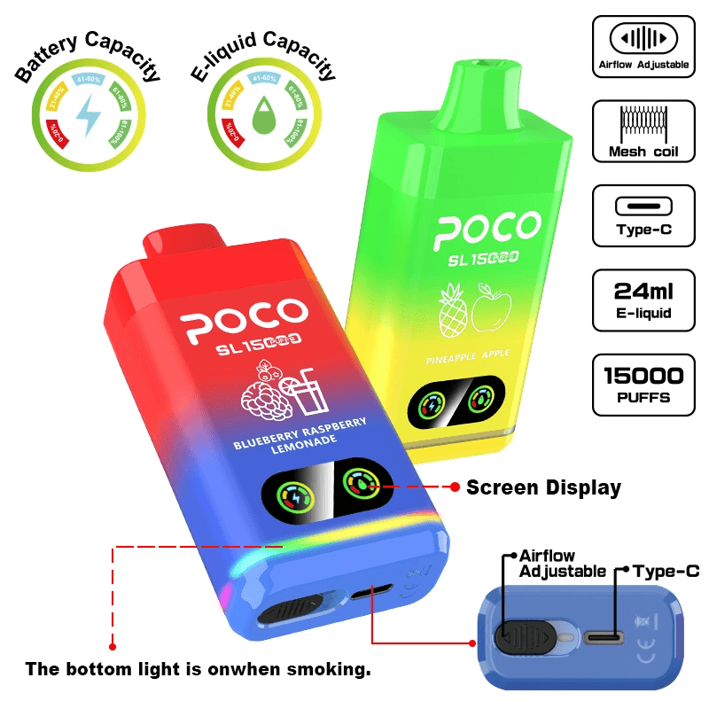 Poco SL 15000 Puffs Disposable Vape