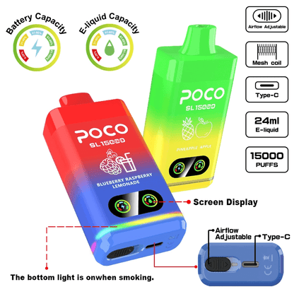 Poco SL 15000 Puffs Disposable Vape