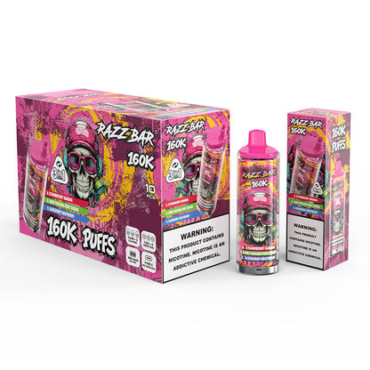 Razz Bar 160000 Puffs 3in1 Disposable Vape