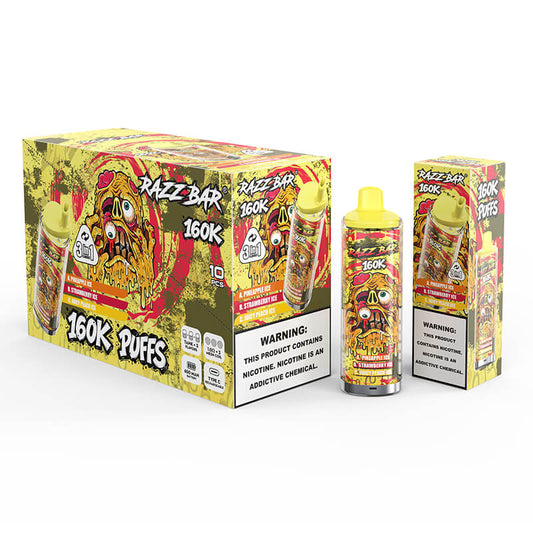 Razz Bar 160000 Puffs 3in1 Disposable Vape