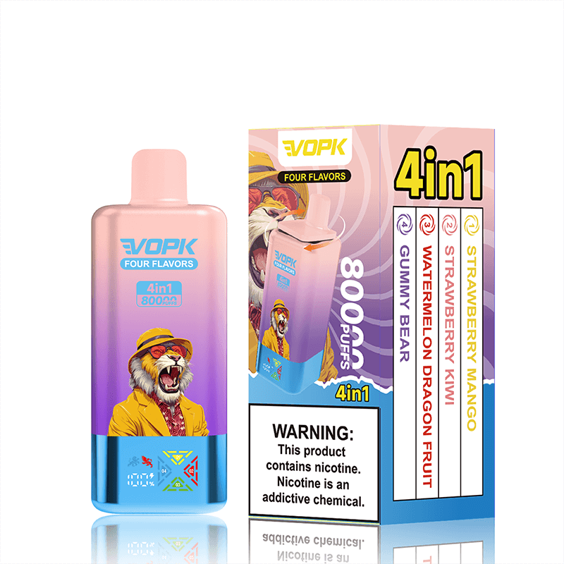 VOPK 80000 Puffs 4 Flavors Disposable Vape