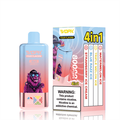 VOPK 80000 Puffs 4 Flavors Disposable Vape