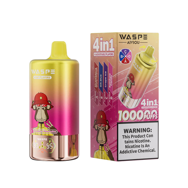 WASPE 100000 Puffs 4in1 Flavors Disposable Vape