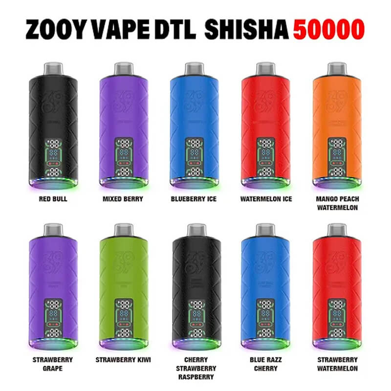 Zooy Shisha 50000 Puffs Disposable Vape