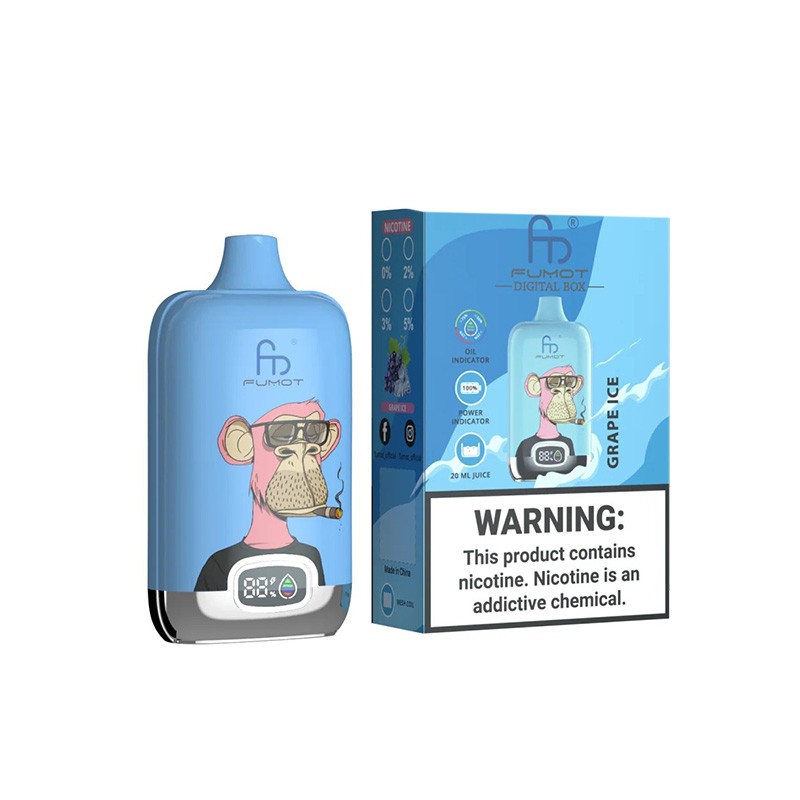 Fumot Digital Box 12000 Puffs Disposable Vape