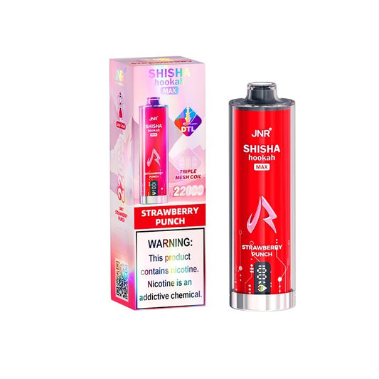 JNR Shisha Hookah Max 22000 Puffs Disposable Vape