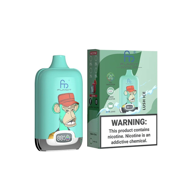 Fumot Digital Box 12000 Puffs Disposable Vape